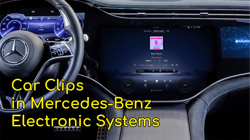 Ամրակման սարքեր Mercedes-Benz ավտոմոբիլային էլեկտրոնային համակարգերում